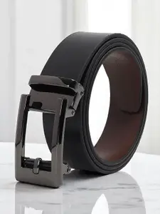 CRUSSET Men Leather Formal Belt
