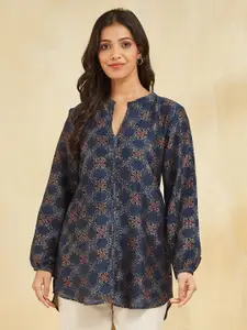 Fabindia Women Ethnic Motifs Printed Regular Top
