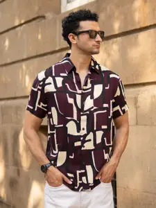 Powerlook Men Printed Casual Shirt