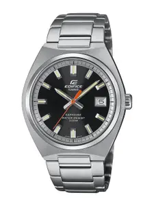 CASIO Men Dial & Stainless Steel Cuff Straps Analogue Chronograph Watch ED652