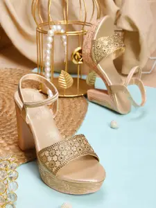 Froh Feet Party Block Heel Sandals