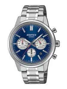 CASIO Edifice Men Stainless Steel Bracelet Style Analogue Chronograph Watch ED656