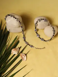 Anouk Silver-Plated Anklet