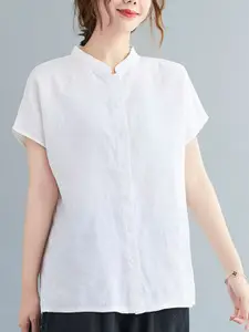 StyleCast x Revolte Women Cotton Shirt Style Top