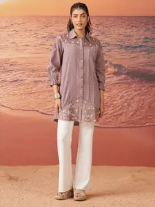 Lakshita Women Classic Striped Party Shirt