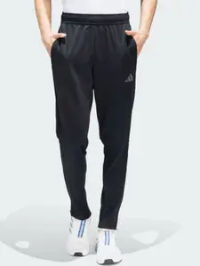 ADIDAS Men Brand Logo Printed Mid Rise Track Pants