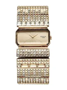 Titan Raga Cocktails Quartz Analog Rose Gold Dial Stainless Steel Strap Watch For Women - 95318WM01