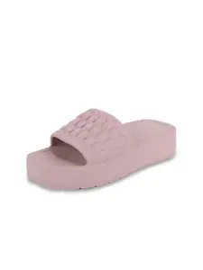 ORTHO JOY Women Self Design Sliders