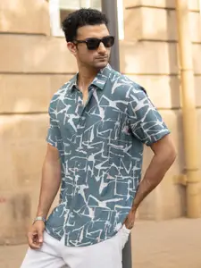 Powerlook Men Printed Casual Shirt