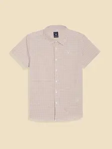 Allen Solly Junior Boys Checked Casual Shirt