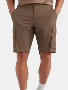 Jockey Groove Men Super Combed Cotton Straight Fit Cargo Shorts With Seven Pockets - MZ08