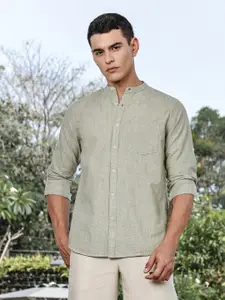 Thomas Scott Men Premium Slim Fit Opaque Casual Shirt