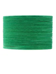 T4 JEWELS Set Of 24 Velvet Metal Bangles