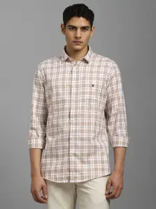 Louis Philippe Sport Men Slim Fit Checked Casual Shirt