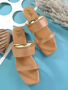 Zebba Women Open Toe Flats