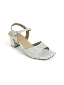 Tresmode Women Leather Block Sandals