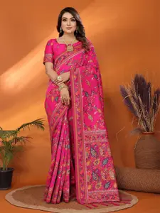 elora Woven Design Saree With Blouse Piece