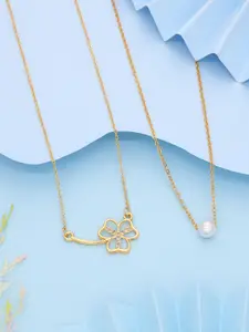 Anouk Brass Gold-Plated Necklace