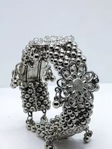 Sangria Oxidised Beaded Bangle