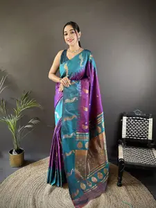 elora Woven Design Zari Banarasi Saree