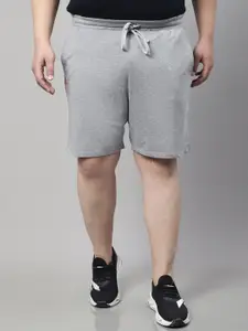 Moonaa Fashion Men Plus Size Training or Gym Solid Pure Cotton Shorts