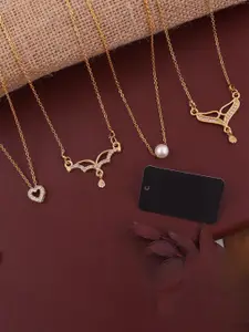 Anouk Brass Gold-Plated Necklace