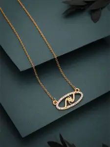 Anouk Brass Gold-Plated Necklace