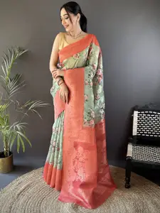 elora Woven Design Zari  Banarasi Saree