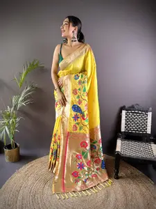 elora Woven Design Paithani Saree