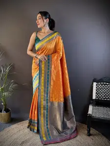 elora Woven Design Zari Banarasi Saree
