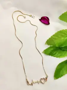 Anouk Brass Gold-Plated Necklace