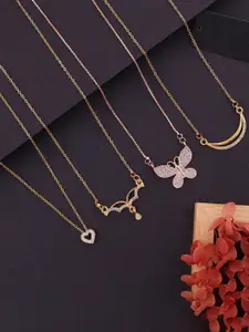 Anouk Brass Gold-Plated Necklace