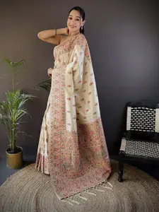 elora Woven Design Zari Saree