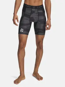 UNDER ARMOUR Men Abstract Printed Sports Shorts