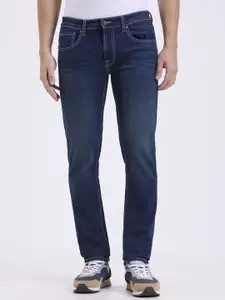 Pepe Jeans Men Slim Fit Mid-Rise Light Fade Stretchable Jeans