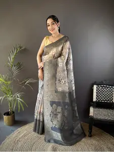 elora Woven Design Zari Banarasi Saree