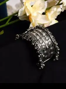 Sangria Oxidized Beaded Bangle