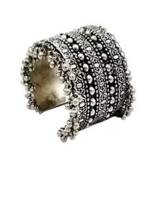 Sangria Oxidised Beaded Bangle