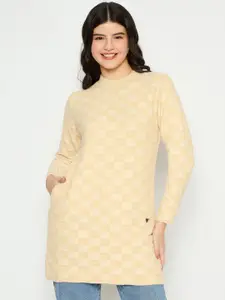 Duke Women Self Design Regular Pullover