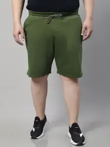 Moonaa Fashion Men Plus Size Pure Cotton Regular Shorts