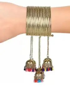 Anouk Artificial Beads Bangle With Hanging Details