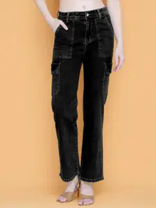 DressBerry Women Bootcut High-Rise Light Fade Stretchable Jeans