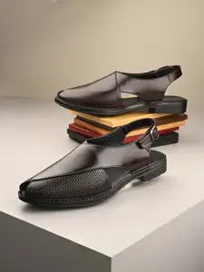 Mactree Men PU Shoe-Style Sandals