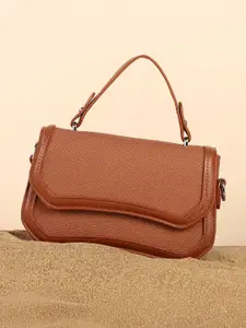 HAUTE SAUCE by  Campus Sutra HAUTE SAUCE by Campus Sutra Women's Brown The Avenue Hand Bag Terracotta