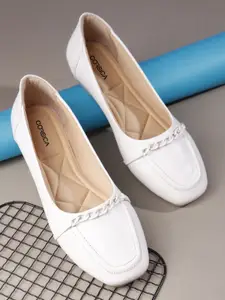 CORSICA Women Open Toe Flats with Buckles