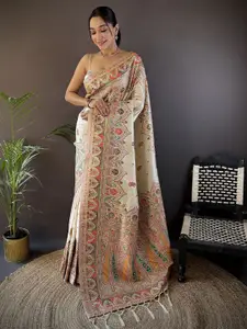 elora Woven Design Zari Saree