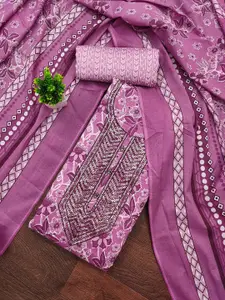 KALINI Printed Unstitched Dress Material