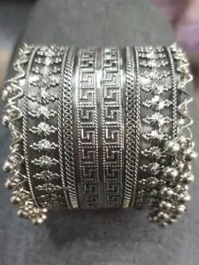 Sangria Oxidised Beaded Bangle