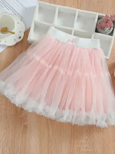 YK Girls Flared Mini Skirt