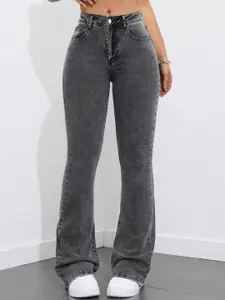 Kotty Women Bootcut High-Rise Light Fade Stretchable Jeans